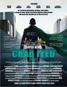 2022 Crab Feed Poster Flyer