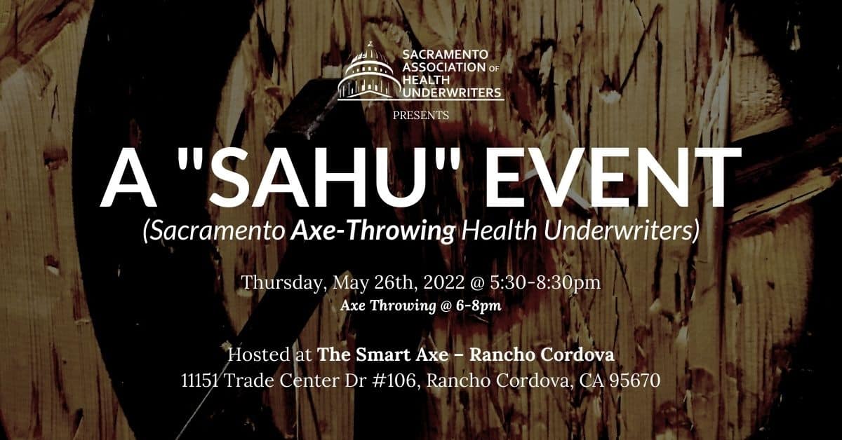 SAHU Axe Throwing Event May 26th 2022