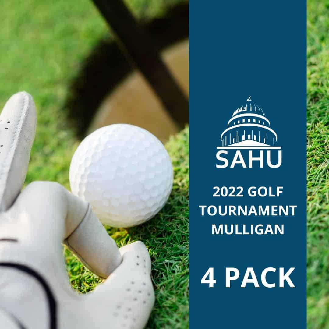 SAHU Golf Mulligan 4 Pack
