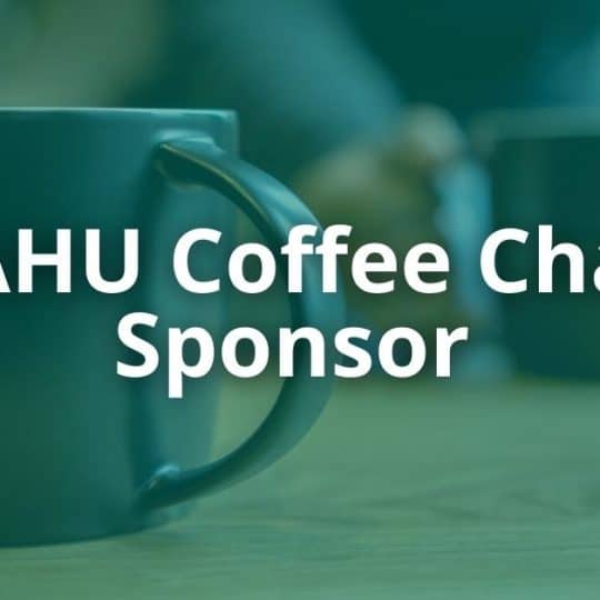 SAHU Coffee Chat Sponsor