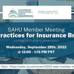 Member Meeting Recap | Sept. 28, 2022
