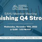 Member Meeting Recap | Nov. 16, 2022